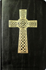 Библия 045 Кельтский крест, черная, кожзам, карты